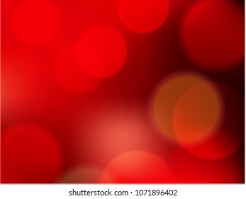 Abstract colorfull blurred circles