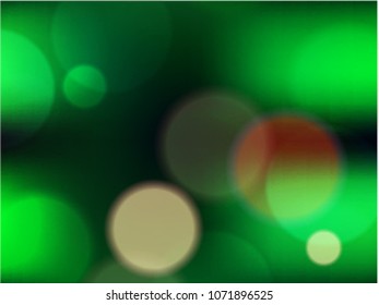 Abstract colorfull blurred circles