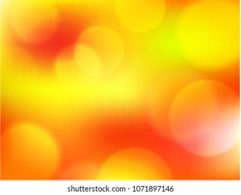 Abstract colorfull blurred circles