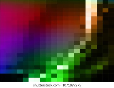 Abstract colorfull blurred circles