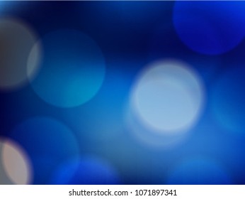 Abstract colorfull blurred circles