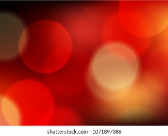 Abstract colorfull blurred circles