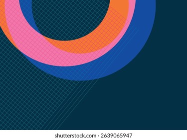 Abstract colorfull  dynamic shapes texture background. Vector various shapes, pattern design	