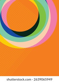 Abstract colorfull  dynamic shapes texture background. Vector various shapes, pattern design	