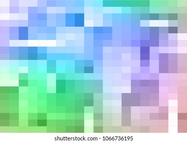 Abstract colorfull square background