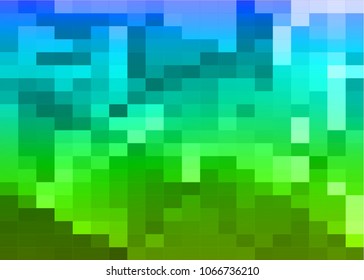 Abstract colorfull square background