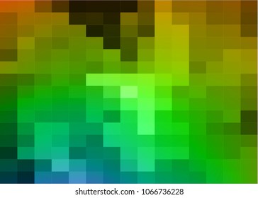 Abstract colorfull square background