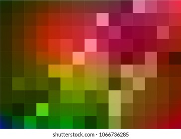 Abstract colorfull square background