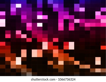 Abstract colorfull square background