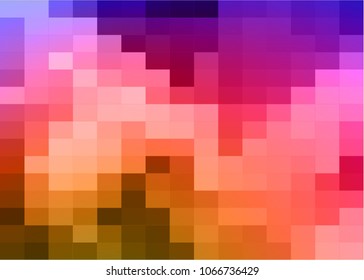 Abstract colorfull square background