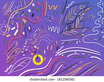 abstract  colorfull stock vector background