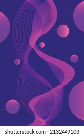 el fondo ondulado colorido abstracto se puede utilizar para la venta de banner, papel tapiz, para, folleto, página de aterrizaje.