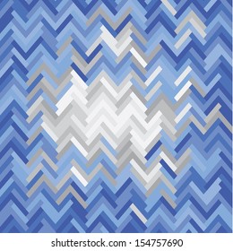 Abstract colorfully fractal background. Multicolor stylized arrows.