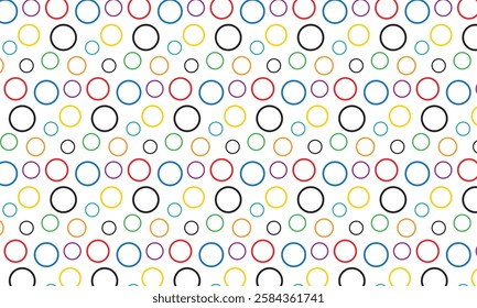 abstract coloring outline dot pattern can be used background.