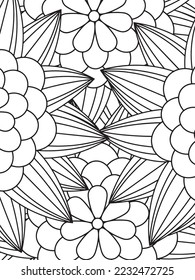  Abstract Coloring Pages For Adult And Kids Vector art.