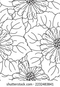 Abstract Coloring Pages For Adult And Kids Vector art.