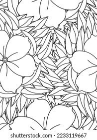 Abstract Coloring Pages For Adult And Kids Vector art.