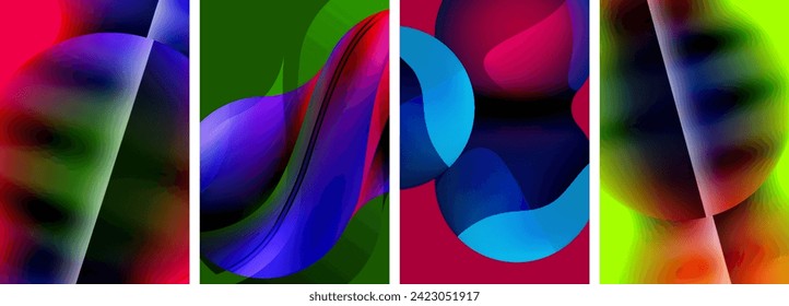 Abstract colors. Abstract backgrounds for wallpaper, business card, cover, poster, banner, brochure, header, website