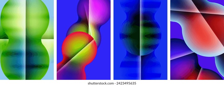 Abstract colors. Abstract backgrounds for wallpaper, business card, cover, poster, banner, brochure, header, website