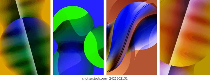 Abstract colors. Abstract backgrounds for wallpaper, business card, cover, poster, banner, brochure, header, website