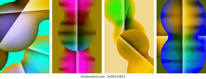 Abstract colors. Abstract backgrounds for wallpaper, business card, cover, poster, banner, brochure, header, website