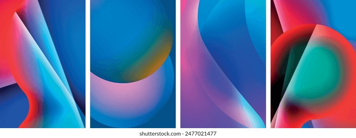 Abstract colors. Abstract backgrounds for wallpaper, business card, cover, poster, banner, brochure, header, website