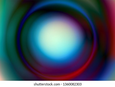 Abstract colors with circle blurred background. Vector Eps10