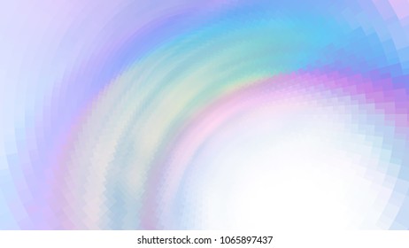 Abstract colors composition with squares. Optical illusion of blur effect. Place for text. Vector EPS10 background for presentation, flyer, poster. Digitally wallpaper. 16 : 9