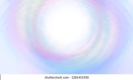 Abstract colors composition with squares. Optical illusion of blur effect. Place for text. Vector EPS10 background for presentation, flyer, poster. Digitally wallpaper. 16 : 9