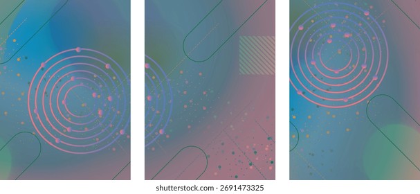 Abstract colors geometric elements design for web page, banner, art, banner, poster.
