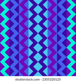 Abstract colors geometric seamless pattern. Textile stripes pattern.