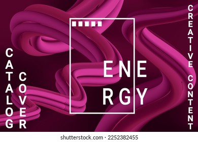 Abstract colors poster for marketing promotion design. Liquid texture background. Modern art design. Vector graphic pattern. White color background. Poster - template - cover.