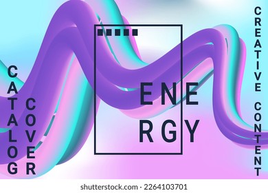 Abstract colors poster for marketing promotion design. Liquid texture background. Modern art design. Vector graphic pattern. White color background. Poster - template - cover.
