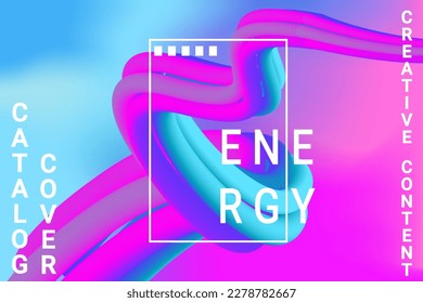 Abstract colors poster for marketing promotion design. Liquid texture background. Modern art design. Vector graphic pattern. White color background. Poster - template - cover.