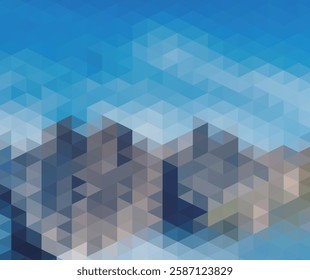 abstract colors Rhombus mosaic geometric shape textured pattern design background