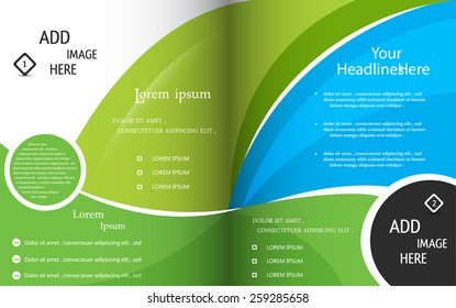 Abstract Colour Brochure
