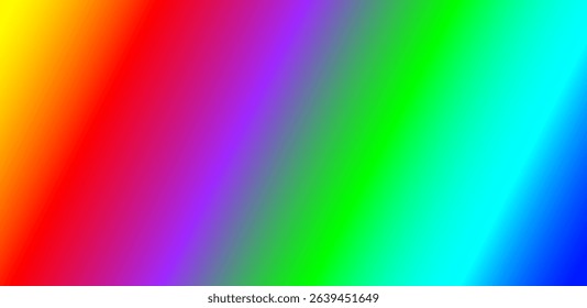 Abstract colour full rainbow effect gradient design background.  A high quality texture. Futuristic templates, branding, artwork, backdrop, banner. Smooth blurred. Vector eps10.