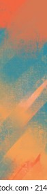 Abstract colour paint Background. Design banner element. Vector illustration