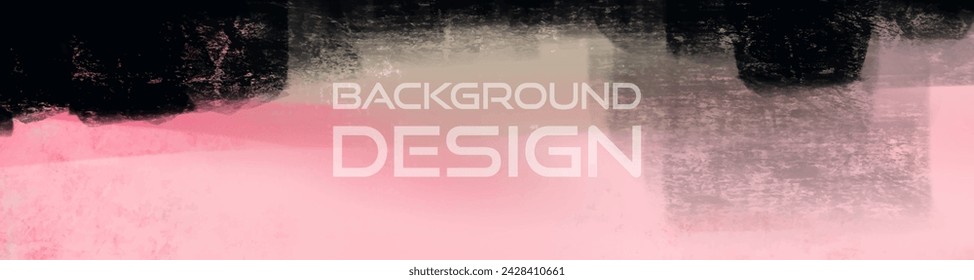 Fondo de pintura de color abstracto. Elemento de pancarta de diseño. Ilustración de vector