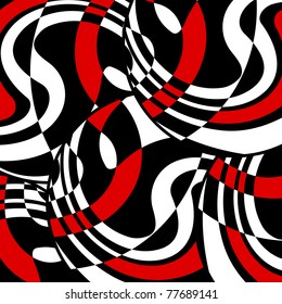 Abstract colourful background from a multi-colored glass mosaic