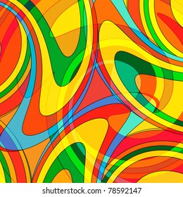 Abstract colourful background from a multi-colored glass mosaic