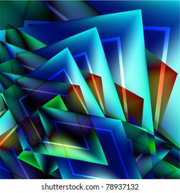 Abstract colourful background from a multi-colored glass mosaic