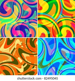 Abstract colourful background from a multi-colored glass mosaic