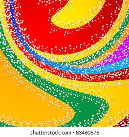 Abstract colourful background from a multi-colored glass mosaic