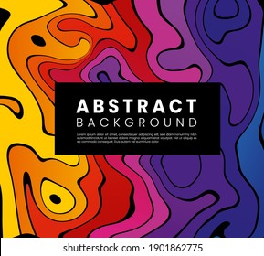 Abstract colourful background with paper cut shapes. Vector design for business cover, presentation, flyer, poster, magazine and notepad.