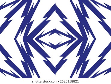 Fundo colorido abstrato com pontas thunderbolt e padrão de linha de ziguezague 