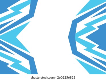 Abstract colourful background with spikes and zigzag narrow line pattern work