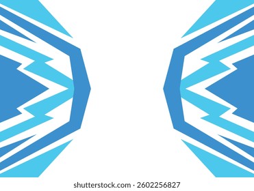Abstract colourful background with spikes and zigzag narrow line pattern work