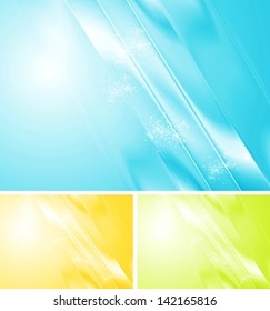 Abstract colourful backgrounds. Vector design eps 10