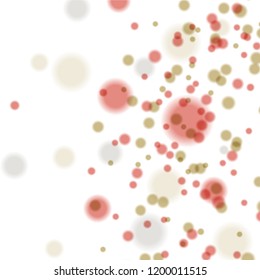 Abstract Colourful Blur Circle pattern vector